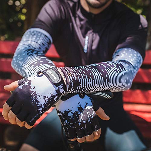 Manguito Hupi Biometria Branco Proteção Uv50+, Cor: Branco, Tamanho: M