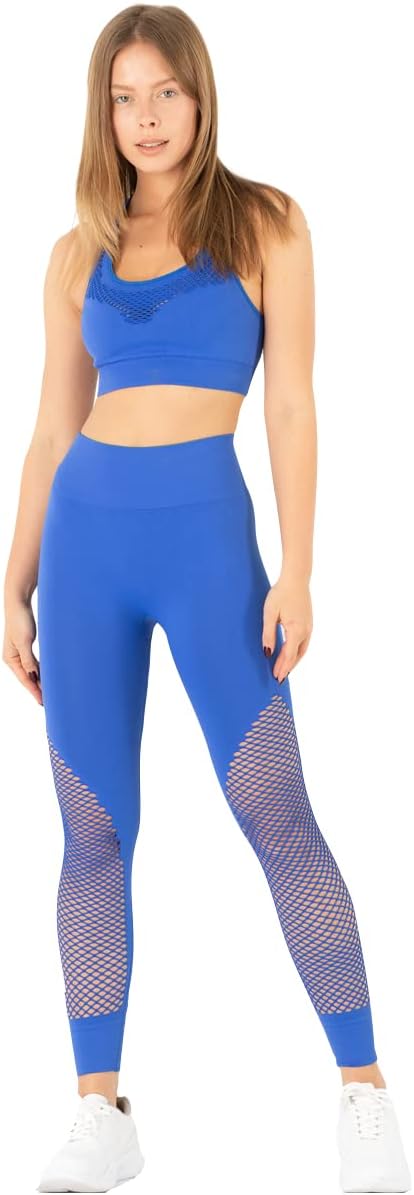 miorreMiofit Womens Sports Soft High Waisted Tummy Control Leggings Sports Workout Gym Running Yoga Pants