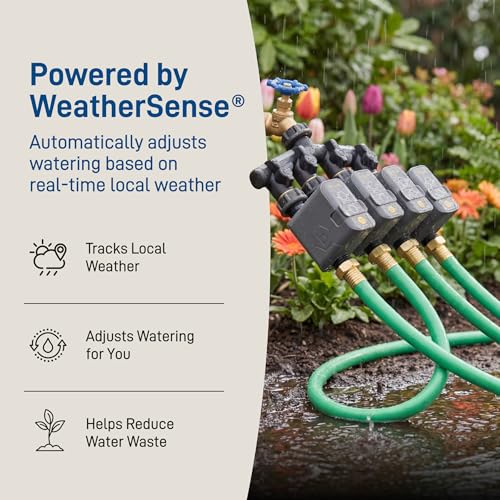 Orbit 21207 B-hyve Gen 2 Smart Hose Watering Timer, 4-Pack with Wi-Fi Hub and Hose Y Splitter - image 4
