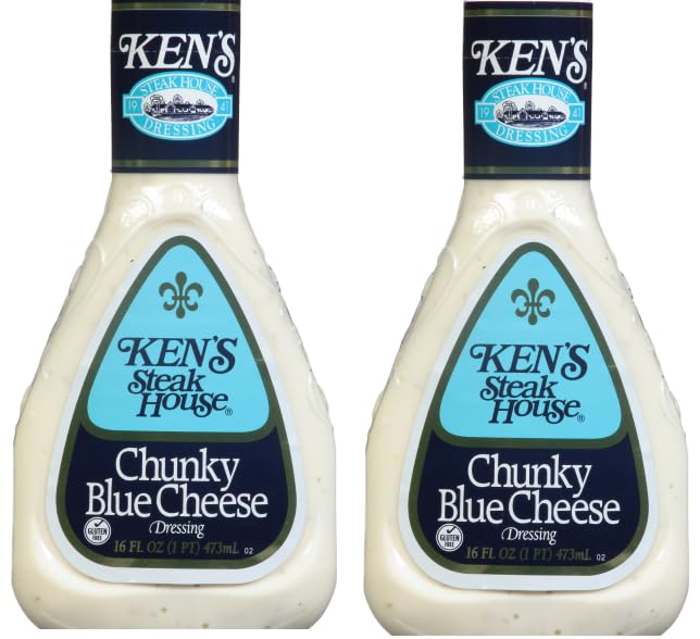 Pack Of 2 Chunky Blue Cheese Salad Dressing, 16 oz