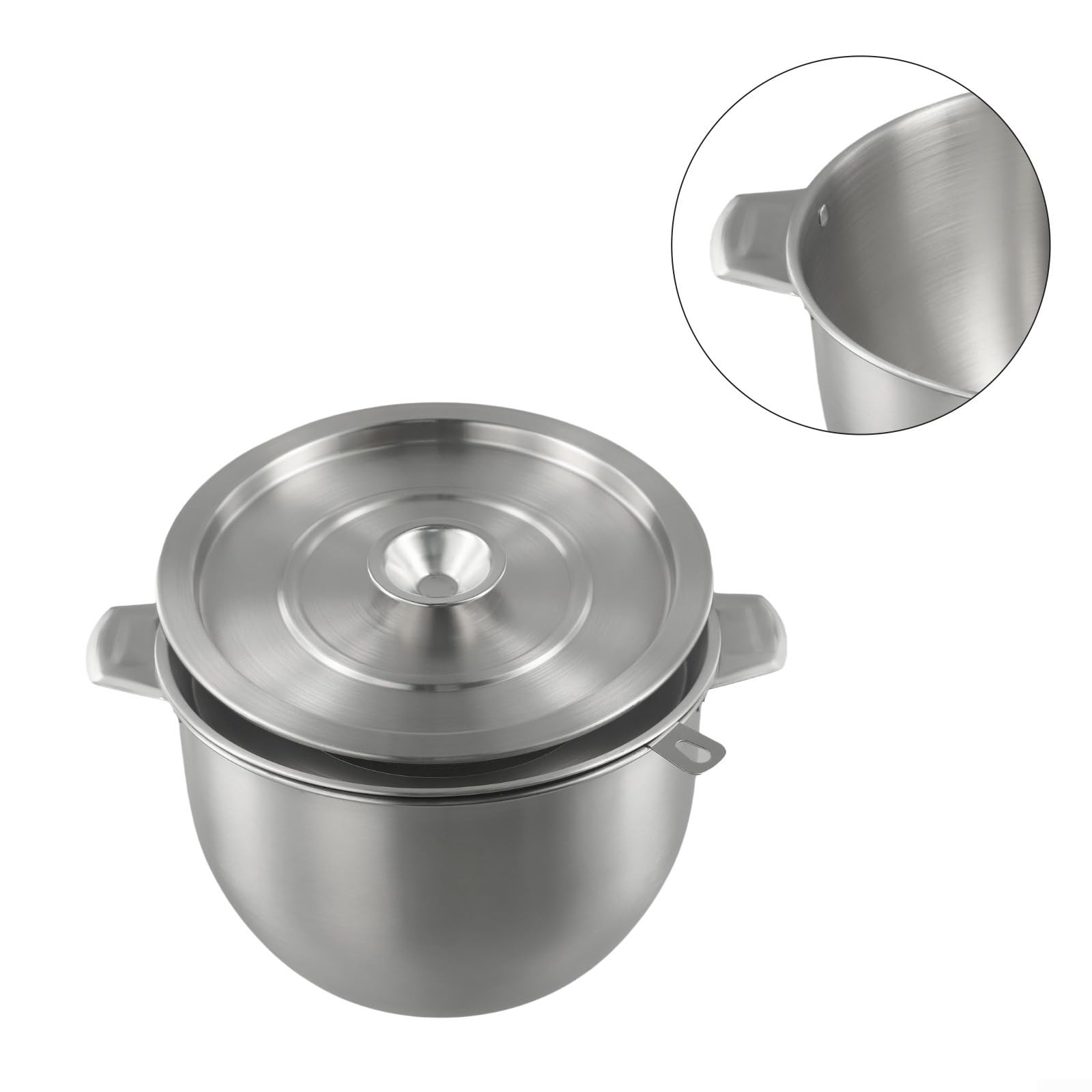 Vaso filtrante per olio con coperchio sicuro e rete integrata per filtrare e conservare oli aromatizzati fatti in casa in cucina (5,2 L)