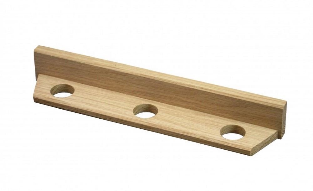 Creamore Mill Oak Teatowel Tea Towel Dish Cloth Holder Rack | Holds 3 Towels | Made in UK | Sustainable Wood Wooden