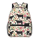 Occasion : le sac à dos imprimé de vache de vache rose est un excellent sac à main. C'est un excellent sac à dos pour la vie décontractée, également un cadeau parfait pour les femmes. Vous pouvez l'emmener à l'université, au shopping, au vélo, en voyage, en rendez-vous, etc.