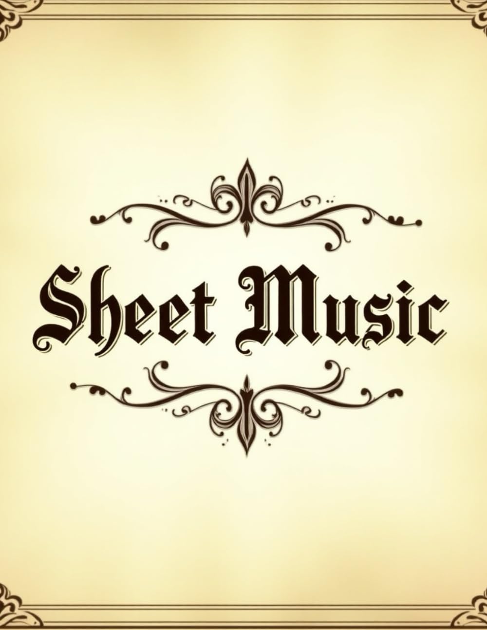 Partition musicale pour piano et compositions originales créatives