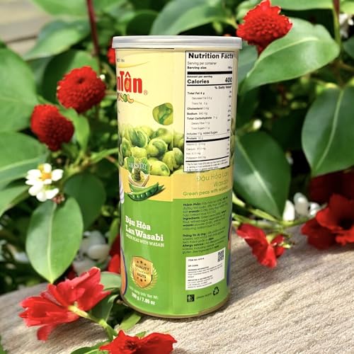 Image of Combo - Green Peas with Wasabi - Dau Hoa Lan Vi Mu Tat - 7 Oz per Can with 2 Cans per Order