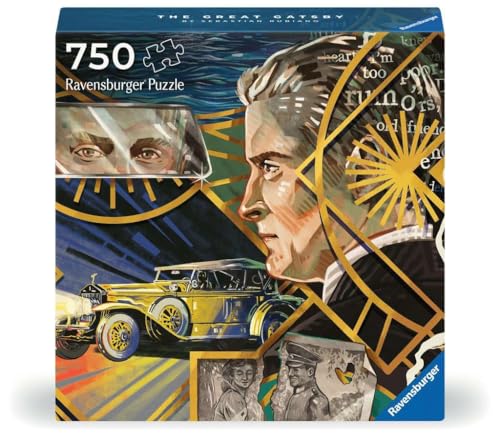 Ravensburger Art & Soul: The Great Gatsby Rompecabezas de 750 Piezas para Adultos - 12000996 - Hecho a Mano en Alemania miniatura 1