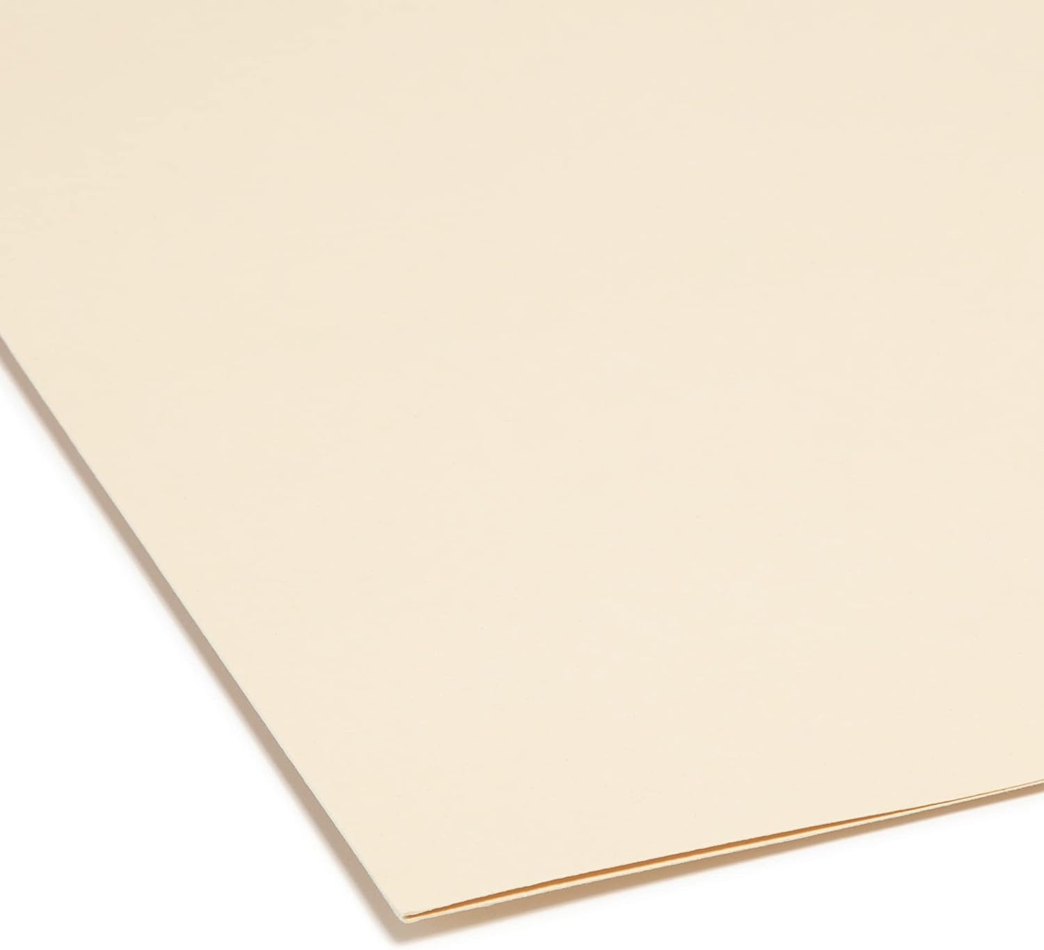 Smead 100% Recycled File Folder, Reinforced 1/3-Cut Tab, Letter Size, Manila, 100 Per Box (10347)