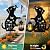 ZFNN Solar Garden Decor Lights,Outdoor Metal Dog Statues with Lantern, Waterproof Solar Lights for Yard Patio Lawn Art Decoration, Gardening Gifts for Women Mom Dog Lovers Mothers Day, 2 Pack