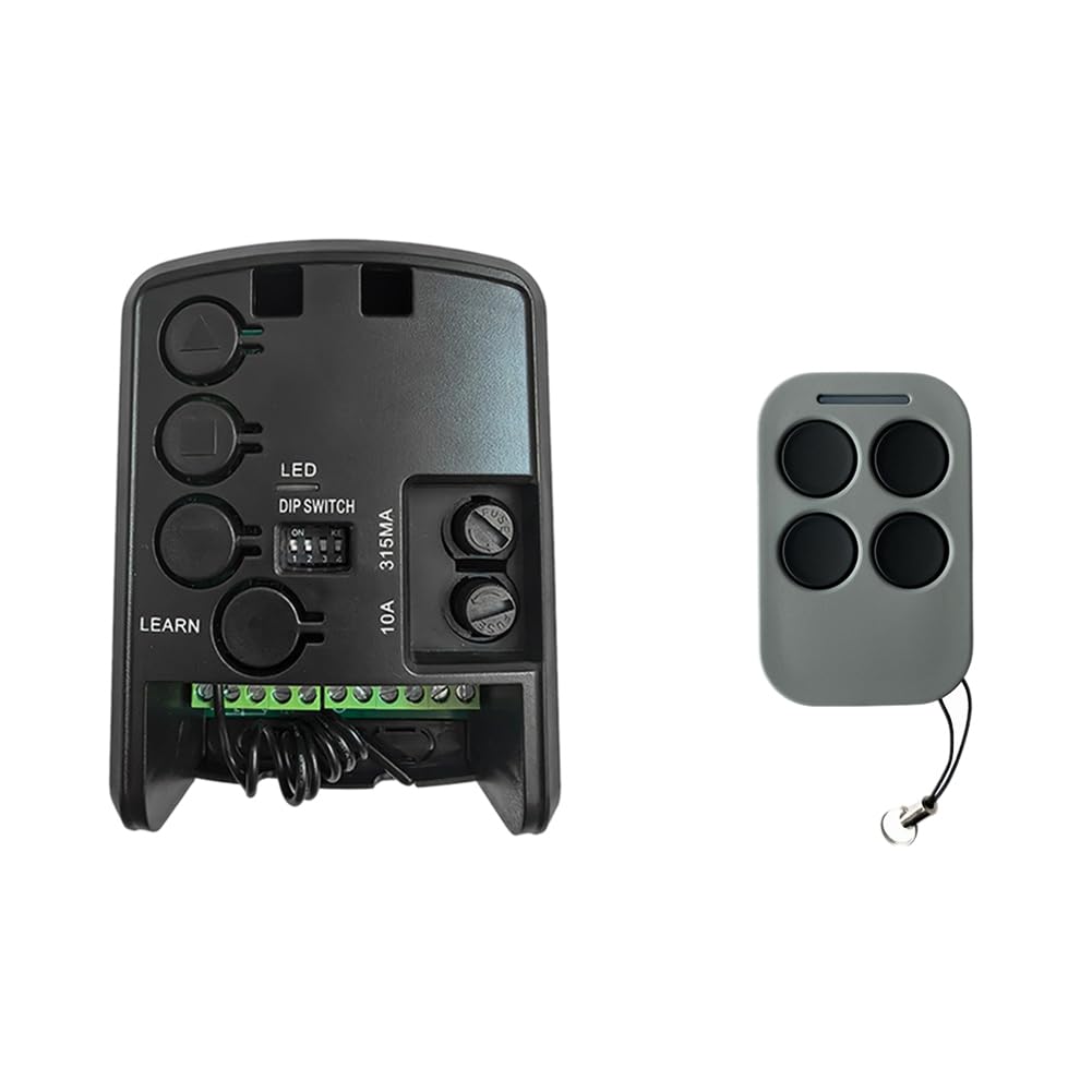 Xnuiasqe Ac220v Roller Shutter Door Motor Tubular Motor Control Board Automatic Garage Gargare Door Opener With Remote Control
