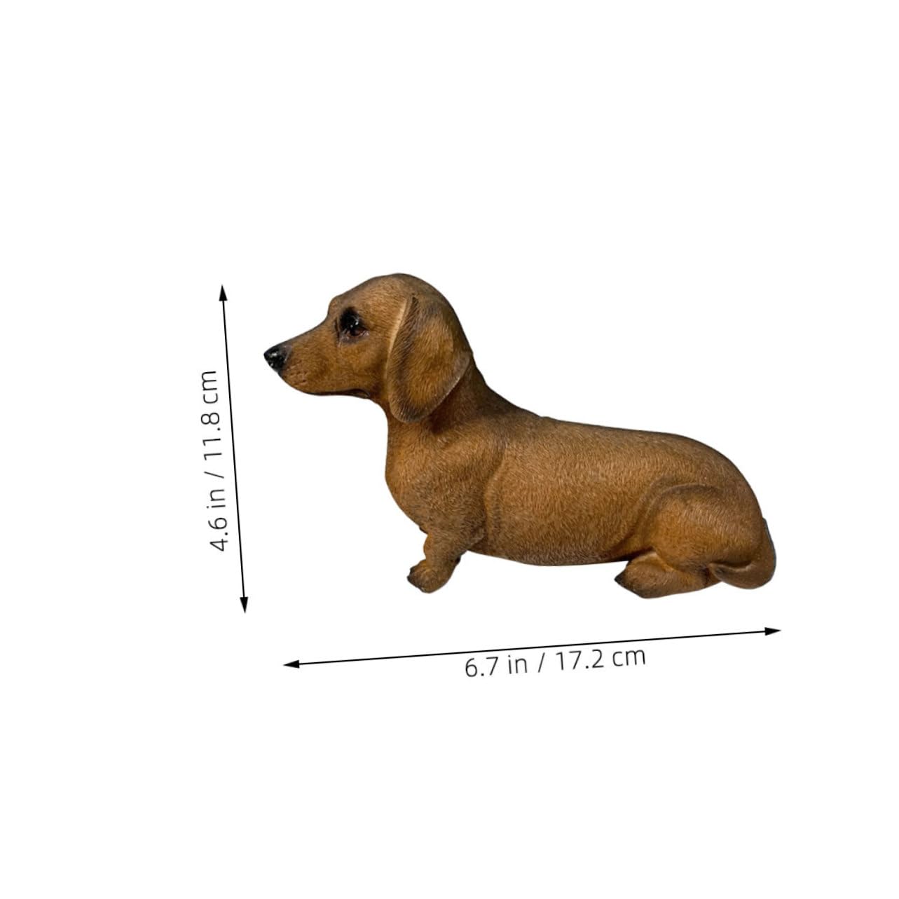 Toyvian 5 Figurka Realistyczny Model z Żywicy Dekoracyjny Element Do Ogrodu Idealny Ozdoba