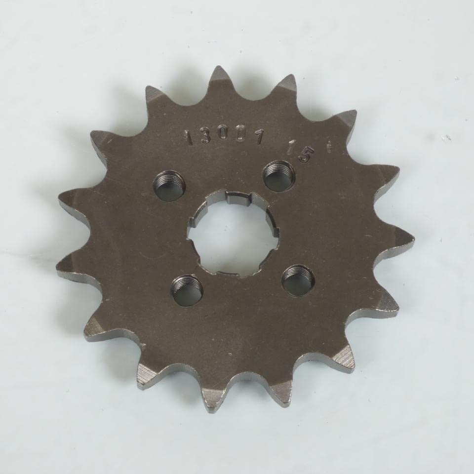 Pignon de sortie de boite Esjot compatible avec Moto Skyteam 110 Dax Replica 2006 à 2012 15 dents pas 420