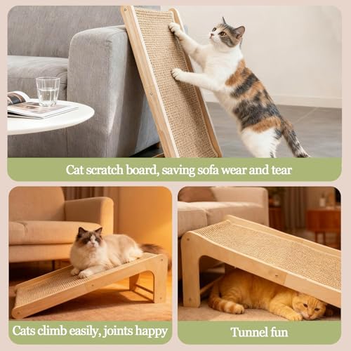 Griffoir pour chat avec herbe à chat pour le bonheur de votre félin - 4