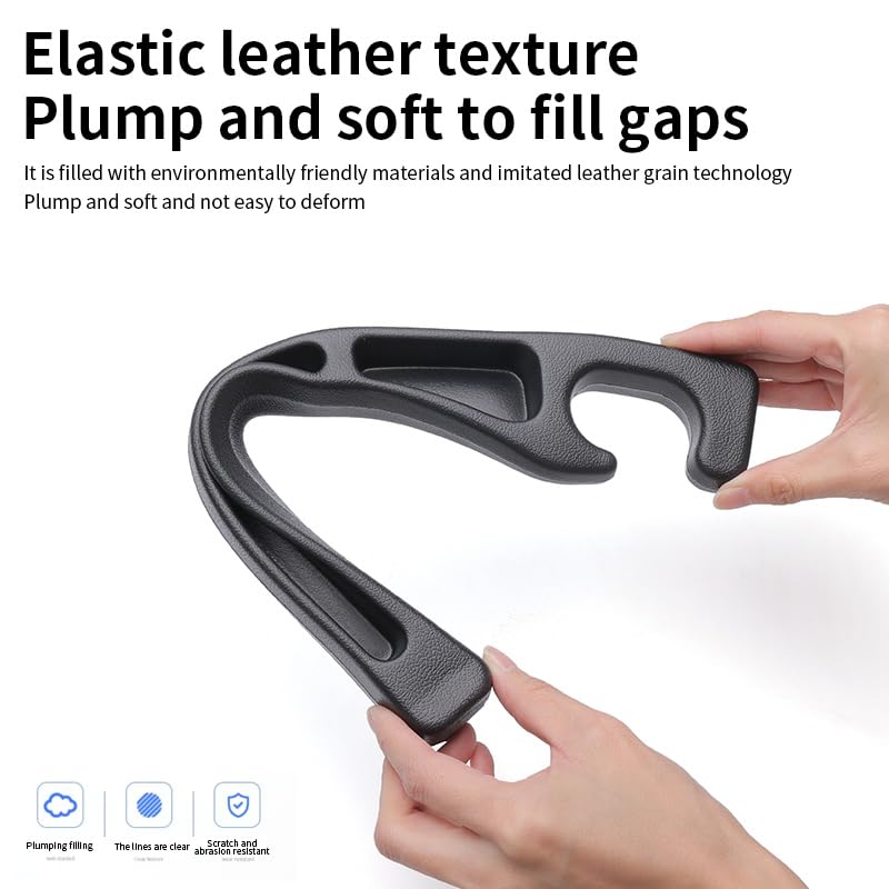 Car Seat Gap Filler 2-Pack, Universal Elastic Soft Foam Seat Gap Plug – Fills Gap Between Seat & Console, Drop-Proof Guard for Phones, Keys & Cards, Fits Cars, SUVs, Trucks & Sedans - Image 7