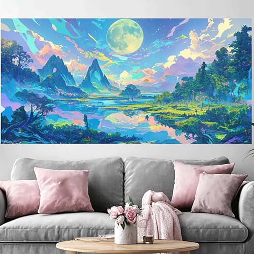 Nouveau DIY Peinture Diamant 5D grand format pour combler un grand mur