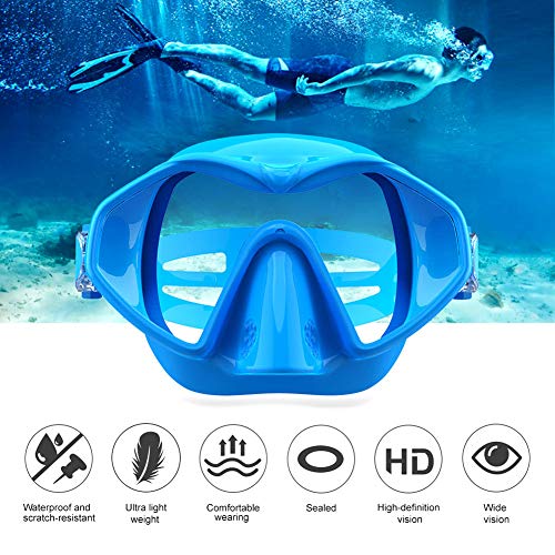 Máscara de esnórquel superior seca para vacaciones de buceo en la playa 3