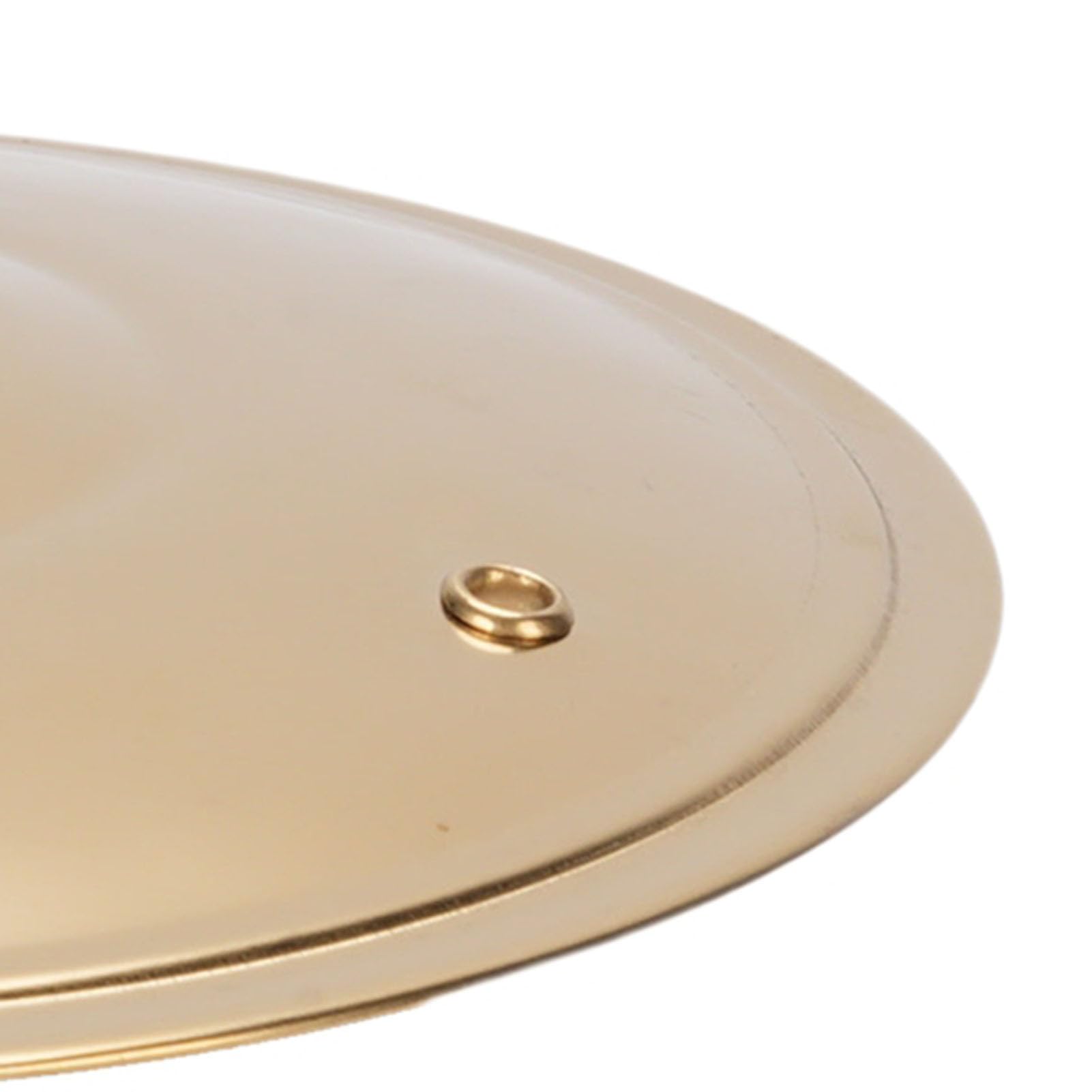 CHICIRIS CARMAL CYMBAL AIR AIR VENT MINI DRUM CAMBAL CYMBAL CIMBAL DLA SAMOCHODU Z ZAWOREM STOP MATERIAŁA ABS MATEKTOR ZABAWA AKCESORY DO PROUMERS (Złoty)