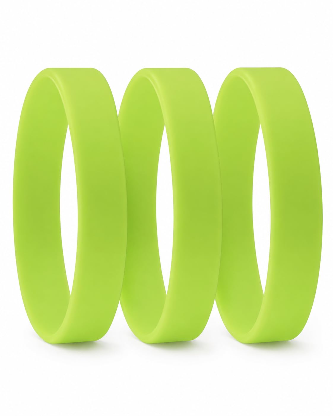 Braccialetti in silicone personalizzabili 200x12x2 mm, serigrafia, 8 colori