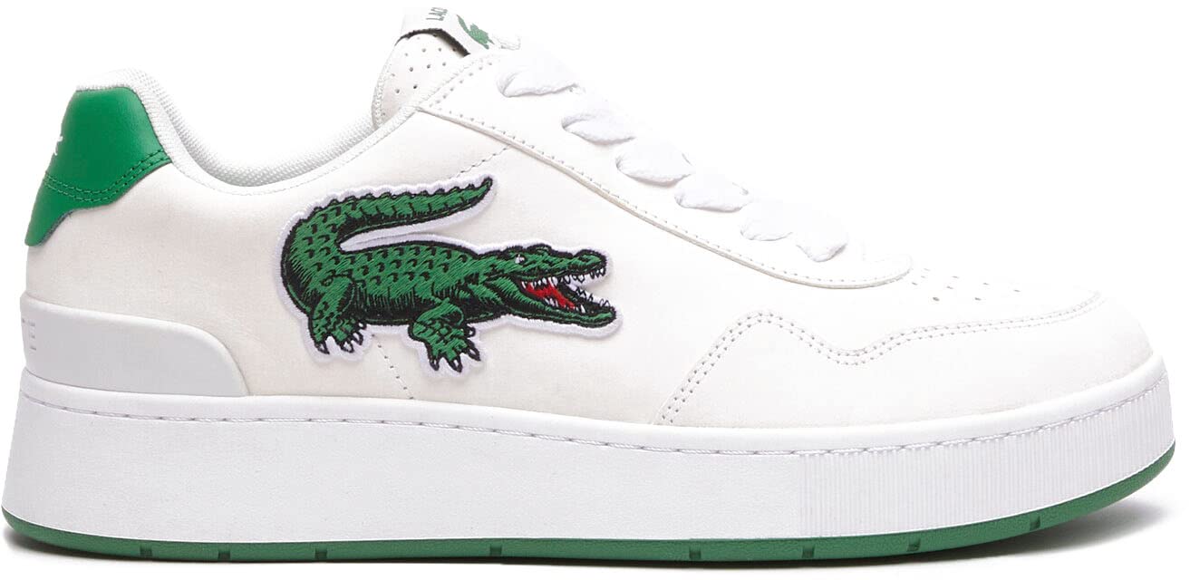 Lacoste ホワイトスニーカー27.0cm LACOSTE ラコステ スニーカー メンズ レザースニーカー ライン