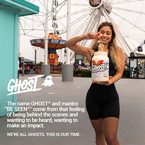 GHOST Vegan Protein Powder - Plant-Based Pea & Organic Pumpkin Protein - Post Workout & Nutrition Shakes, Smoothies, & Baking - Soy & Gluten-Free - Image 8