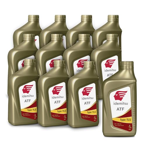 Idemitsu ATF Type TLS (T-IV) Automatic Transmission Fluid for Toyota/Lexus/Scion – 1 Quart, Case of 12 | Engineered for Smooth Performance and Superior Protection