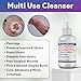 PrimaDerm Wound Cleanser 4 oz Spray Bottle - Non Cytotoxic Dermal Cleanser - Gentle Poloxamer 188 Based Formula Wound Wash - Adjustable Spray or Stream Nozzle to Clean Skin and Remove Debris