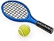 Miniatur Tennisschläger Puppenhaus Sport Dekor Miniatur Werkzeuge Micro Toys Tennisschläger Tennisschläger Frauen Desktop Mini Tennisschläger Lustiges Minihaus Werkzeug