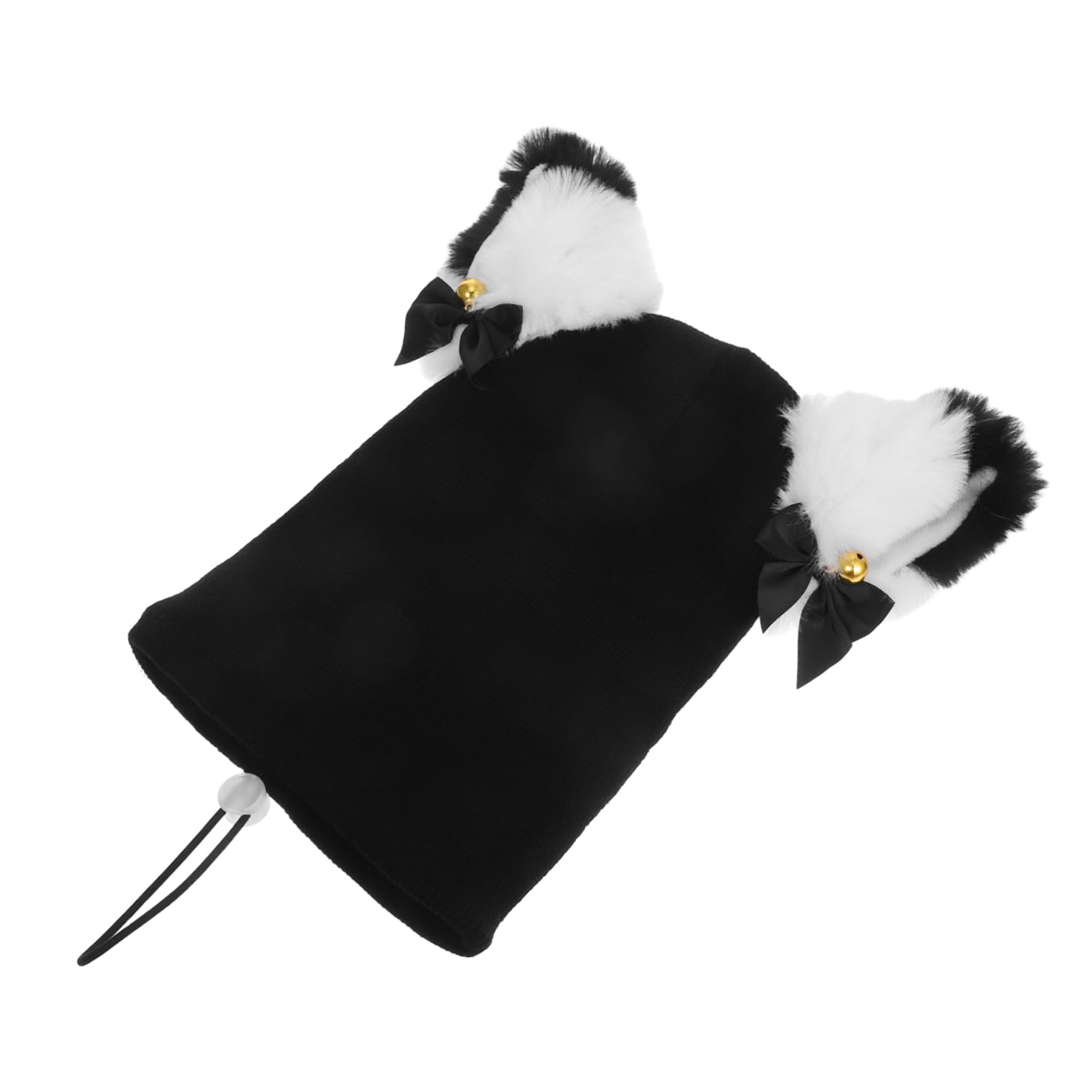 Housse de casque de ski tricot snowboard bonnet protection chat