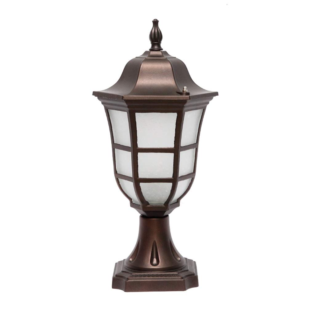 VDOQTLJT Wall Lamp Post Outdoor Villa Gate European Garden Lamps