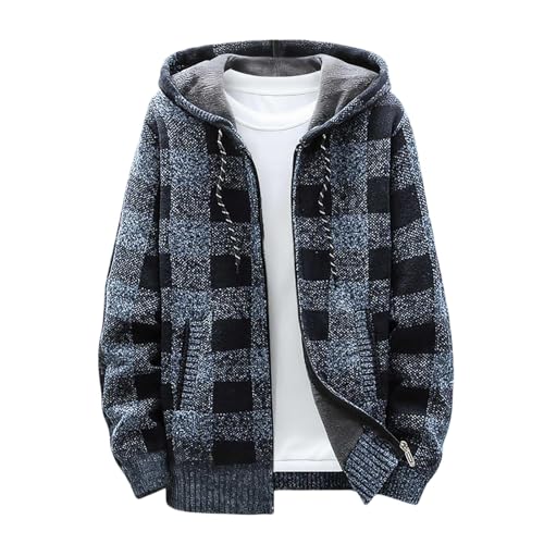 Cardigans épais en polaire doublée sherpa avec finitions premium