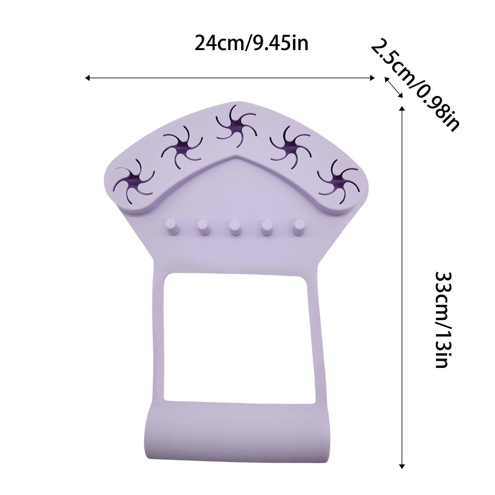 Tappetino Poggiamano In Silicone Cuscinetto Antiscivolo Da Manicure | Supporto in silicone per la manicure Per donne principianti, pittura unghie, saloni, feste e vacanze
