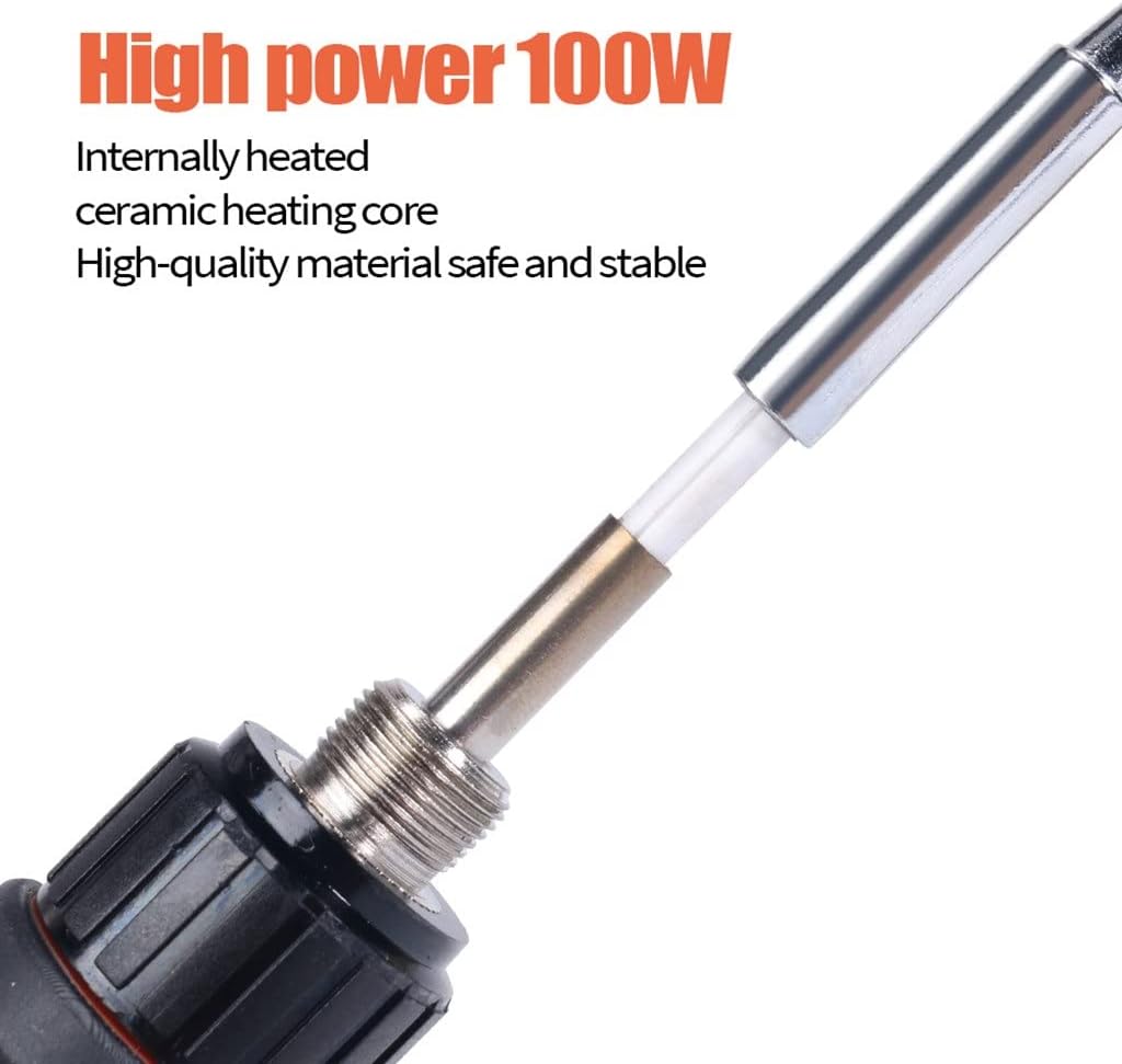 Electric Soldering 100W LCD Digital Display Adjustable Temperature Iron Welding Tools