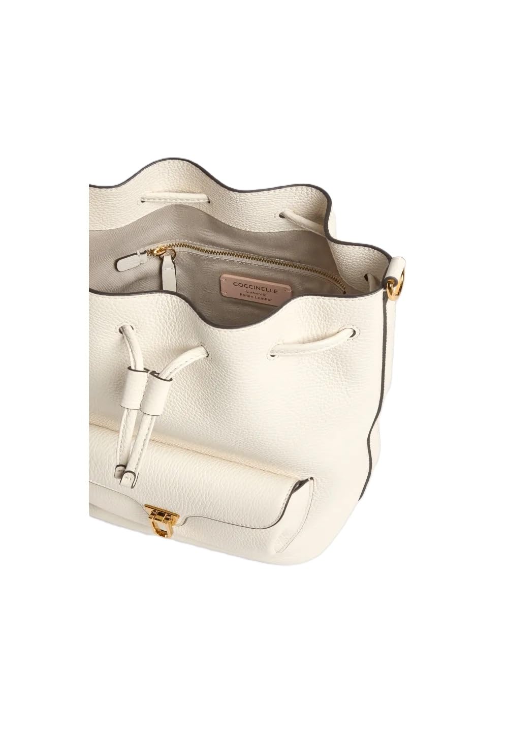 Coccinelle Leder Umhängetasche Schultertasche Beat Generatio Bucket Bag