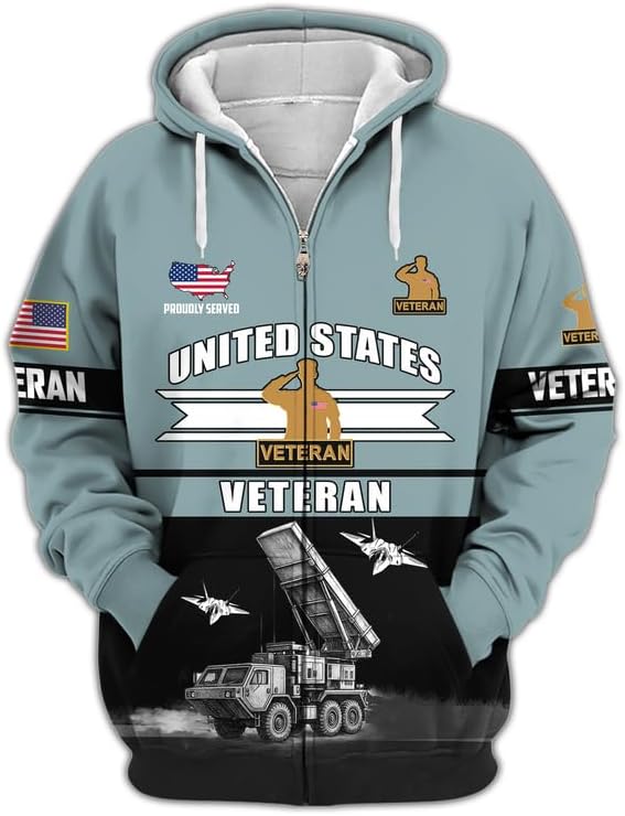 Veterans Day Hoodie - Proudly Served Military Hoodie, Vet Day Sweatshirt, Mens Patriotic Hoodies, Military Veteran Gifts