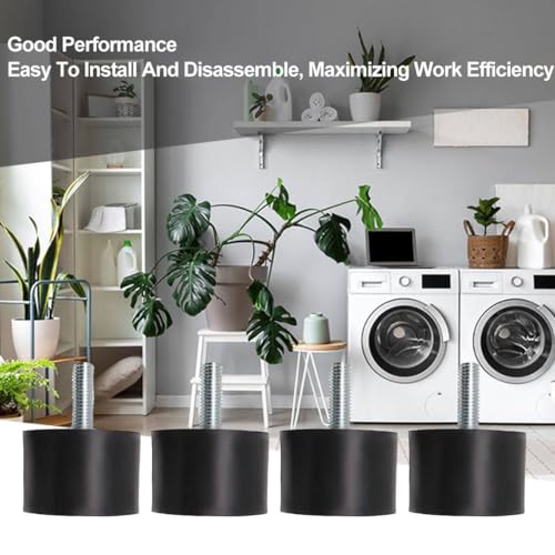 Gummipuffer M8,4 Stücke Stoßdämpfer Anti Vibration,Gummi Isolator Halterungen,Gummi Anti Vibration Silentblock, VD Stoßdämpfer,Für Wärmepumpe Luftkompressoren Dieselmotoren Benzinmotoren Wasserpumpen