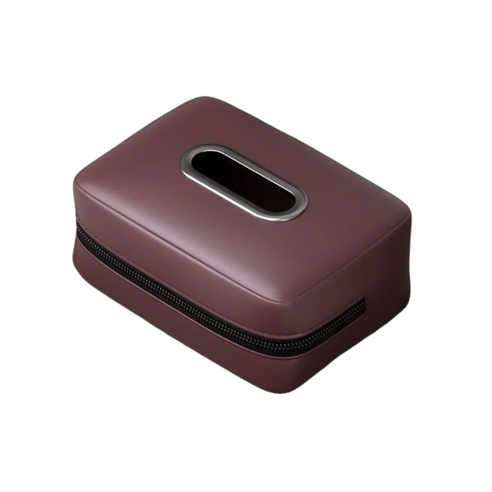 Car Tissue Dispenser, Large Capacity Car Napkin Holder with Easy Installation Leather Box, Easy Installation Container