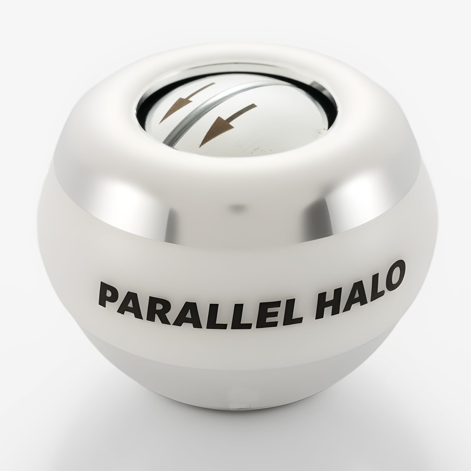 All Metal Power Wrist Gyro Ball AUTO Start Wrist Exercises Weighted Solid Gyroscope Torque Ball Forearm Exerciser Arm Strengthener for Stronger Muscle and Bone