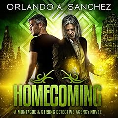 Homecoming Audiolibro Por Orlando A. Sanchez arte de portada