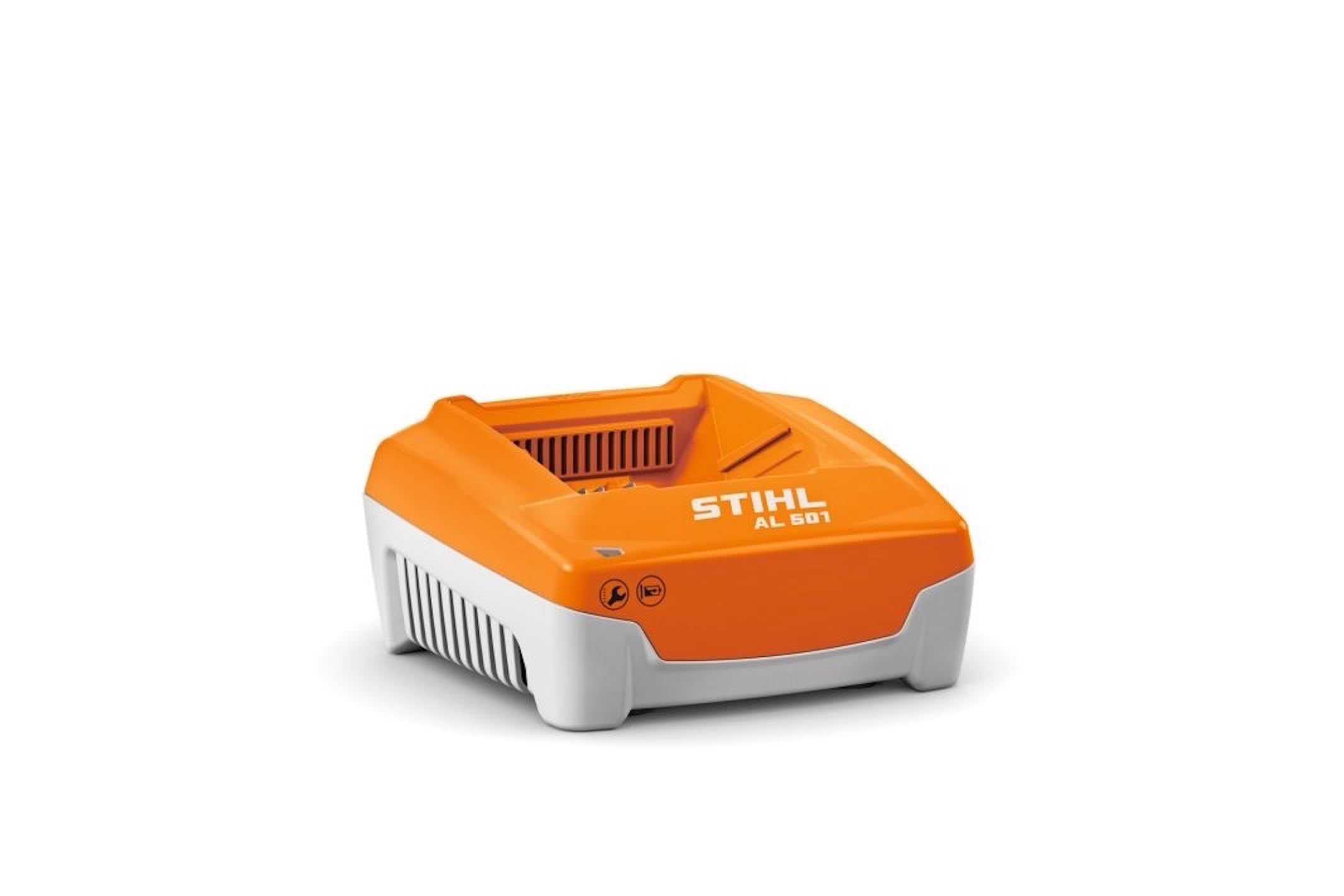 Chargeur rapide Stihl AL 501, puissance de charge rapide de 12A pour les batteries Stihl des séries AK, AP et AR