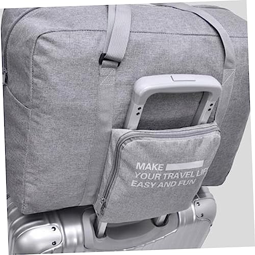 Garment Duffle Bag Rolling Suitcase Compatibility Compact Foldable Trolley Pouch3