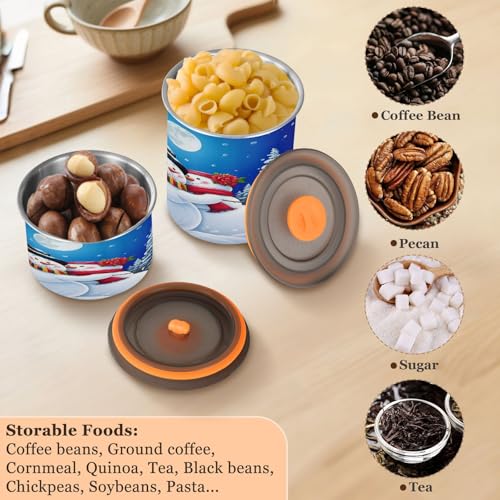 Envase Hermético de Acero para Café 17oz miniatura 5