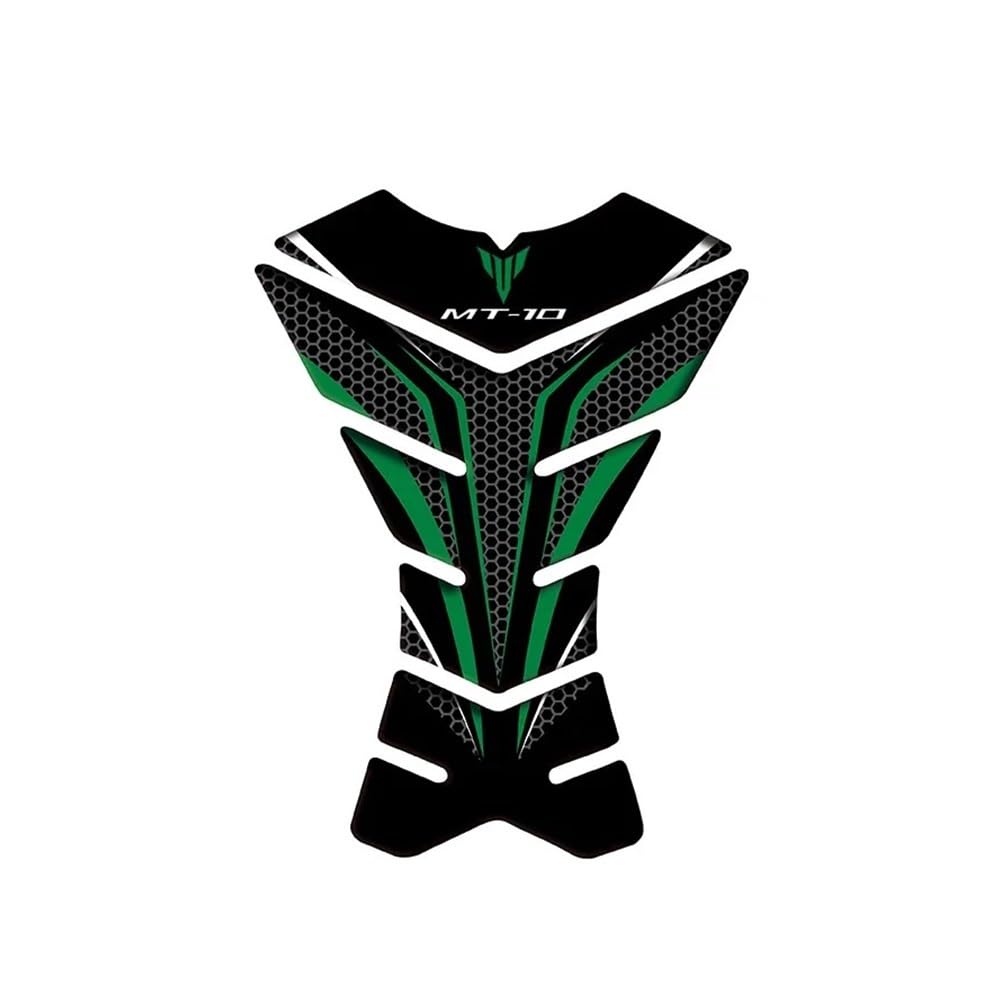 Autocollants antidérapants réservoir moto MT-10 protection universelle noir