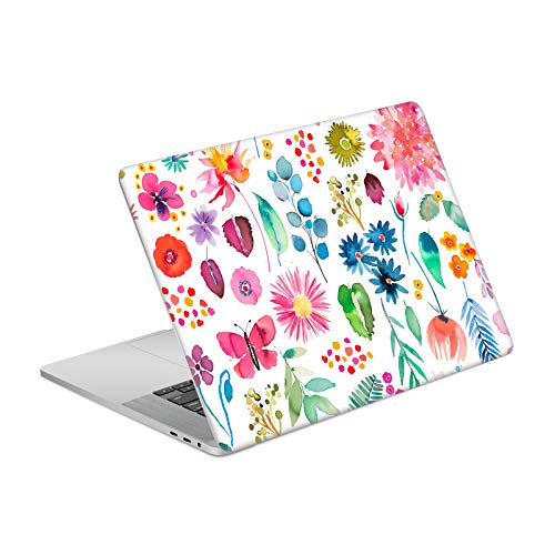 Autocollant MacBook Pro 16 A2141 Ninola Plantes Multicolores Floral Protection Vinyle