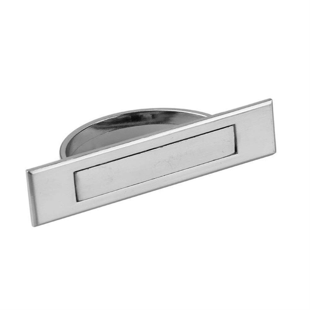 WDWDW Window Handles Furniture Wardrobe Door Rotating Push-Pull Hidden Bedside Cabinet Drawer Invisible Entry