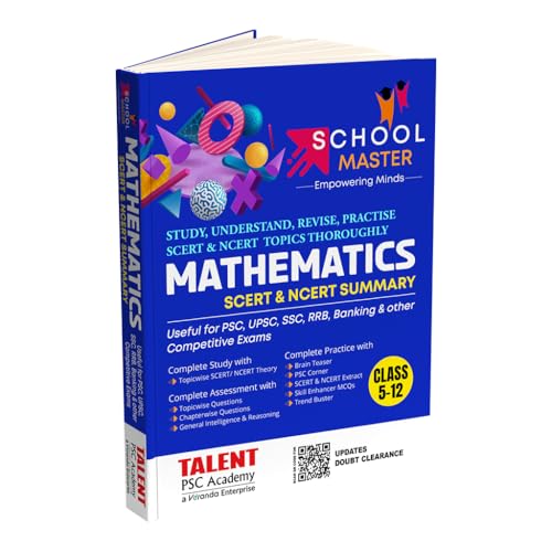 Image of Talent Academy SCERT Books for Kerala PSC - Rank File 2025 & Degree Level Guide with General science, Social Science, Current Affairs, Maths Books