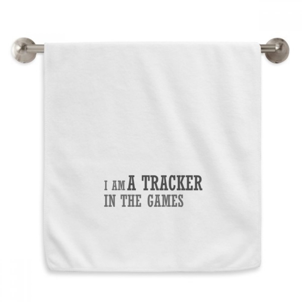 Serviettes débarbouillettes Je suis Un Tracker pour le sport et bain
