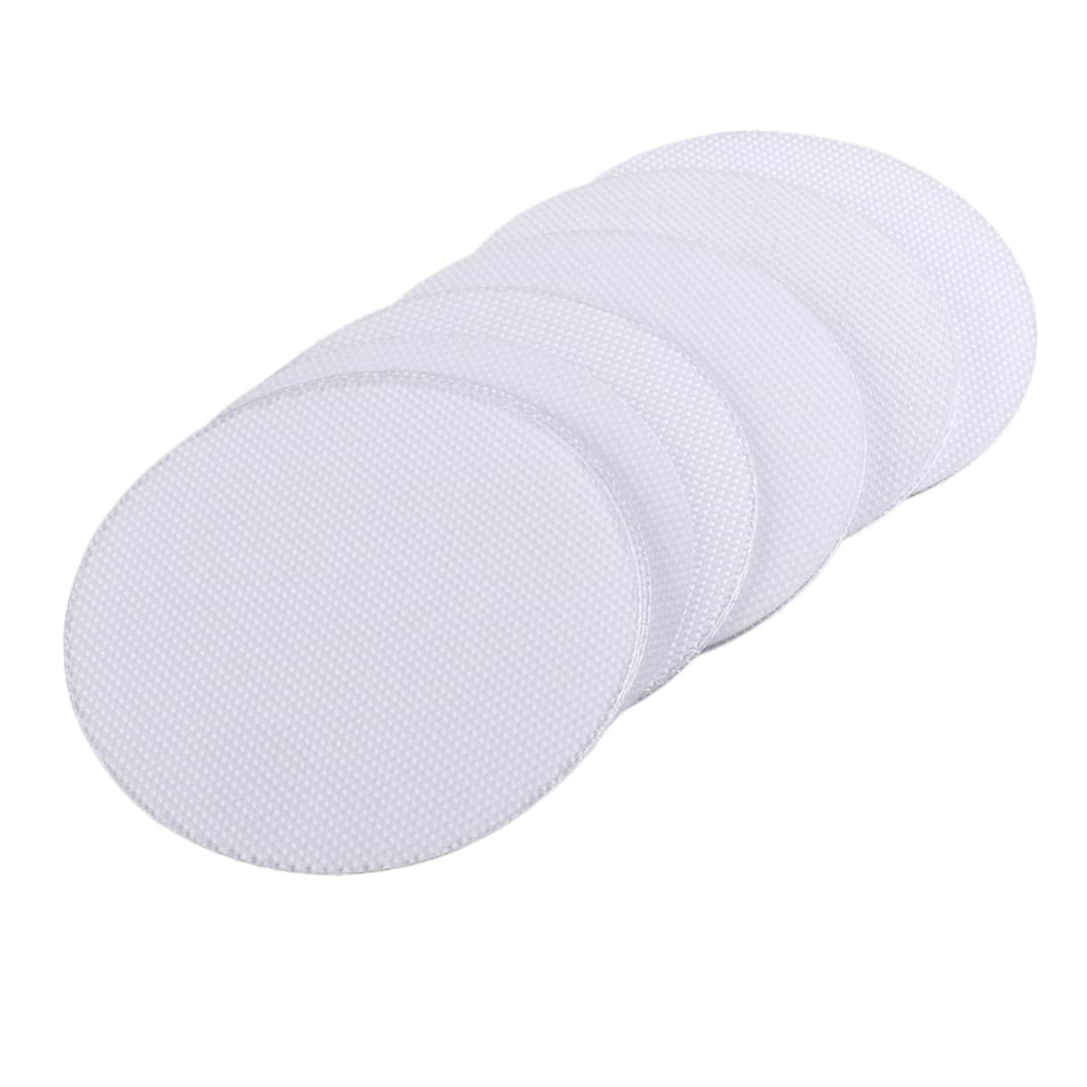 MUCKLILY 30 Pcs Round Bathtub Stickers Non Slip Adhesive Decals for Bathroom Tubs Peva Material for Shower Floors Pools Stairs