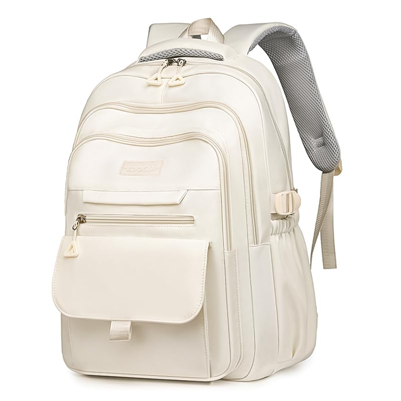 Image of PALAY School Bag for Girls for 7-12 Year Large Capacity College Backpack Water Resistant Trendy Laptop School Bag Travel Multi-Pouches Bagpacker Bag for Women