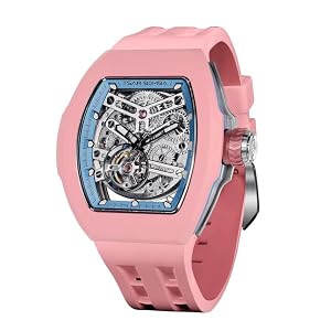Tsar Bomba Atomic-Interchangeable Automatic Watch 8218F-PINKBLU