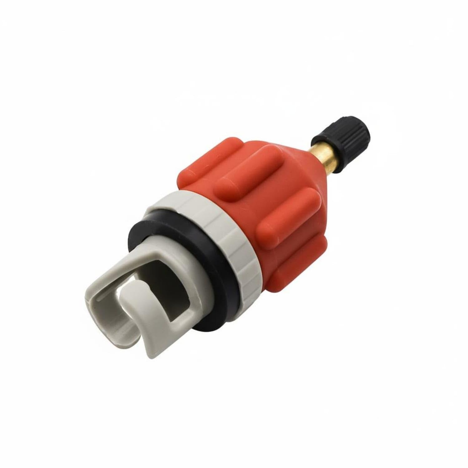 Leak-Proof Seal SUP Pump Adapter Sturdy Construction 4-in-1 Multi-Nozzle Adapter Paddle Board Air Valve Connector for Campers, Kayakers, Camping, Water Sports, Beach, Orange Adapter-picture-15