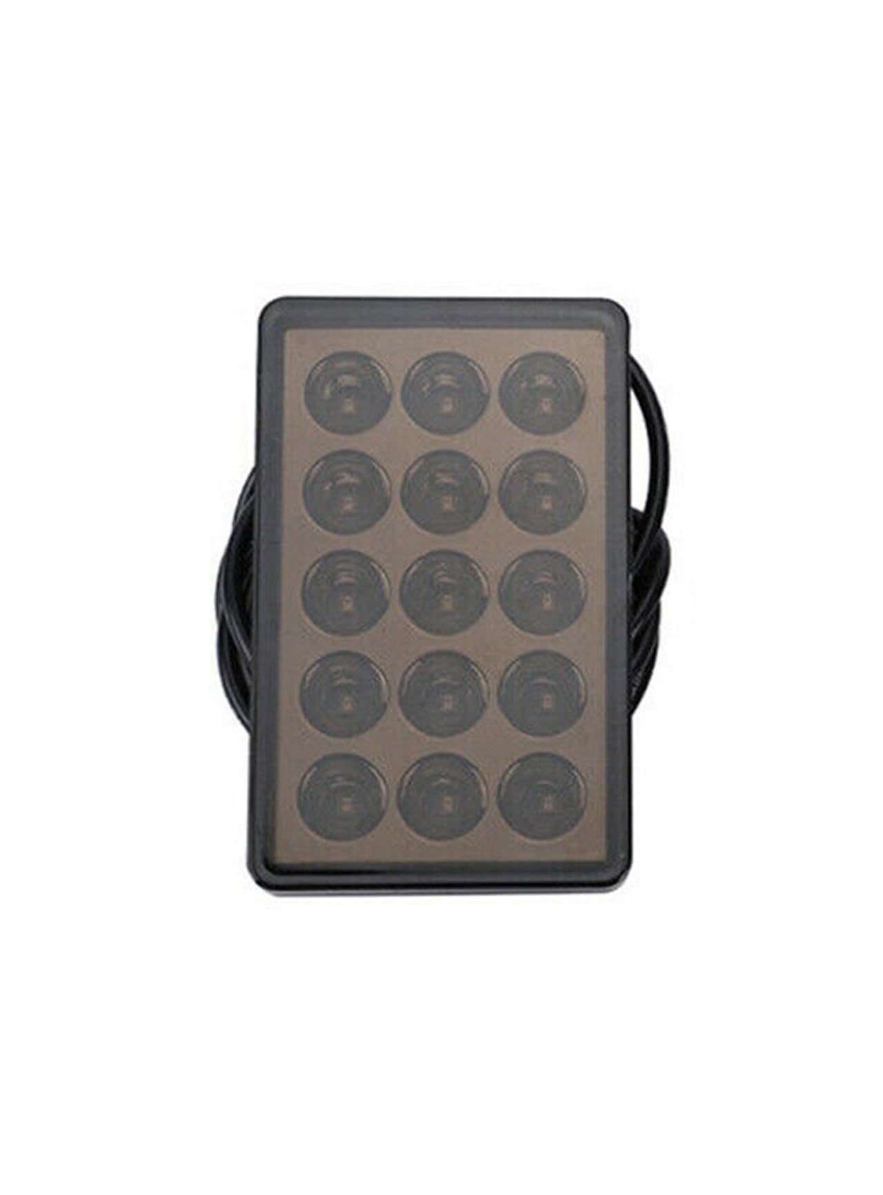 3ème feu stop troisième stroboscope clignotant universel noir accessoires auto